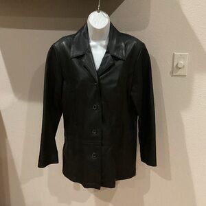 The Territory Ahead Black Leather Jacket